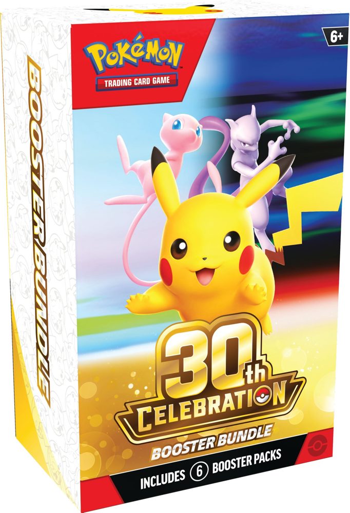 Pokemon TCG: 30th Celebration Booster Bundle — Pokemon Bundle at Mochi Pals